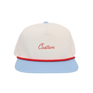 Casquette d'extérieur personnalisée en nylon imperméable avec logo brodé, casquette à visière plate à fermeture rapide, séchage rapide, légère et confortable, pour le sport - Product Image 3