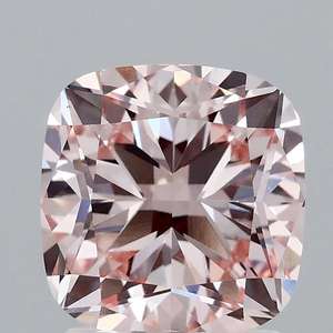 2,08 CTS Fancy Intense Pink Square Cushion Diamond VVS2 EX con Slight 7,48-7,26-4,86 66,9 62 para colecciones de anillos - Product Image 1