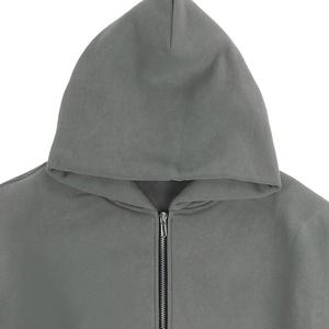 เสื้อฮู้ดผ้าฝ้ายสำหรับสตรีพิมพ์ลายโลโก้ตามสั่งพร้อมการตกแต่งลูกไม้สำหรับฤดูหนาว - Product Image 5