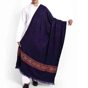 Men Winter <b>Wool</b> Shawl Soft Warm Breathable Solid Professional <b>Wrap</b> Customized - Product Image 2