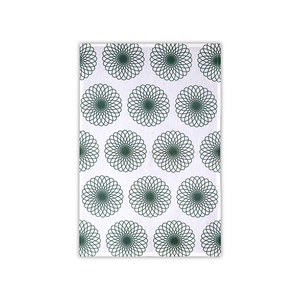 Serviette de cuisine professionnelle de haute qualité avec un magnifique motif floral imprimé, taille et logo personnalisables - Product Image 3