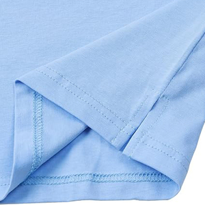 Nouvelle chemise décontractée pour homme en coton tricoté imprimé à manches courtes, style color block, col contrastant, anti-plis, idéale pour le golf - Product Image 5