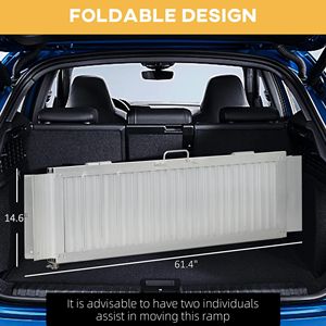 Rampa Portatile per Sedia a Rotelle: Dispositivo Ausiliario Essenziale per un Facile Accesso - Product Image 6