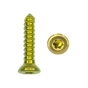 Vis osseuse chirurgicale vétérinaire en acier inoxydable de qualité supérieure, instrument d'implantation orthopédique, vis osseuse corticale durable - Product Image 3