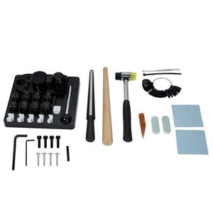 Outil multifonctionnel pour plier les anneaux et boucles d'oreilles, modèle D0100XTZE8Y, pour la fabrication de bijoux, comprend des matrices en nylon - Product Image 3