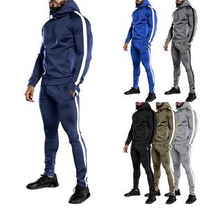 High Quality <b>Men</b> Windbreaker Suit with Custom Logo Durable <b>Jacket</b> and Pants for Outdoor and Fitness - Product Image 2
