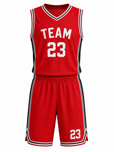 Basketball Team Wear Uniform Set Custom Design Sports Jersey and <b>Shorts</b>, OEM Basketball Apparel Supplier - Product Image 2