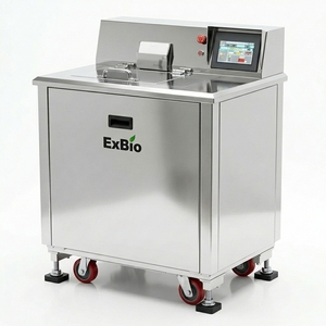 Exportador Global Exbio, Máquina de Compostaje y Reciclaje de Alimentos de Acero Inoxidable con Capacidad de 50 kg/día, Motor de Inducción, Inodora - Product Image 1