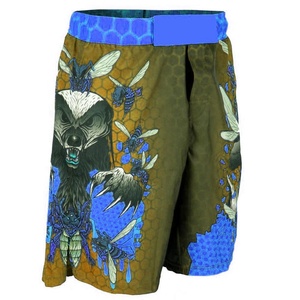 Pantalones cortos de Mma para hombre, Shorts de lucha hechos a medida de alta calidad hechos en fábrica, Muay Thai - Product Image 2
