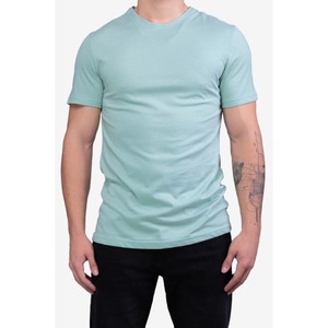 T-shirts en coton décontractés à logo frontal personnalisé, imprimés DTG, taille plus, coupe classique pour hommes - Product Image 1