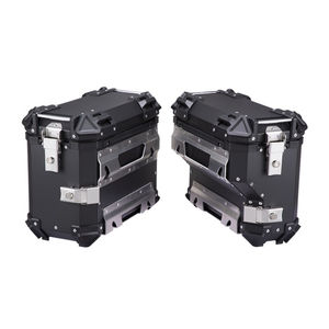 Sacoches latérales en aluminium imperméables pour <span class=keywords><strong>moto</strong></span>, boîte de rangement pour bagages, accessoires de <span class=keywords><strong>moto</strong></span>, boîte latérale pour Cfmoto 450mt 700mt 800mt - Product Image 1