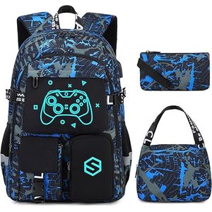 Sac à dos de sport en polyester imprimé basketball, fermeture éclair, imperméable, sac de gym, sac de fitness extérieur, sac d'école pour adolescents, voyage sportif - Product Image 3