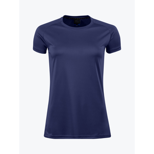 Tissu frais pour l'été, maillot de foot pour femmes, pour entraînement et compétition, manches courtes, couleur marine, chemise pour femme. - Product Image 1