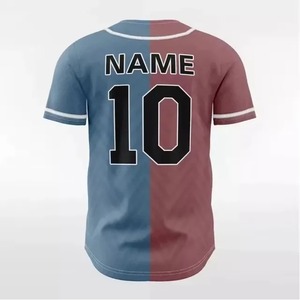 Camiseta de Béisbol Unisex Personalizada, 100% Poliéster, Transpirable, Protección UV, Absorbe la Humedad, Ecológica, Manga Corta, Cierre de Botones - Product Image 6