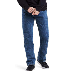 Jean coupe bootcut taille basse respirant 2023, léger et confortable, coupe décontractée pour homme, denim fabriqué au Pakistan pour adultes. - Product Image 4