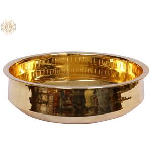 Article de décoration pour la maison en laiton Sarva Satti de 20 cm fabriqué à la main en Inde - Product Image 2