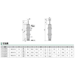Amortisseur réglable série FL M12-16 - Product Image 2