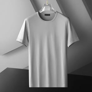 T-shirt d'été en modal à séchage rapide, style japonais, sensation de fraîcheur, grande taille pour hommes, logo personnalisé OEM, prix usine Chine Bangladesh - Product Image 4
