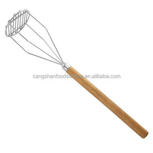 Trituradores y pasadores de patatas reutilizables de metal, manuales, Shandong, China, herramientas para frutas y verduras, Henry Foodservice - Product Image 2