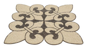 Placemat Glass Beaded Placemat Luxury Kitchen Decoration Beaded Placemats <b>Table</b> Mat <b>Dinning</b> <b>Table</b> Restaurant and Hotel Design - Product Image 2