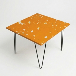 Mesa Baja de Comedor y Café 4GoodThings, Plástico Reciclado, Moderna, Minimalista, Impermeable, Apilable, Ecológica y Sostenible - Product Image 1