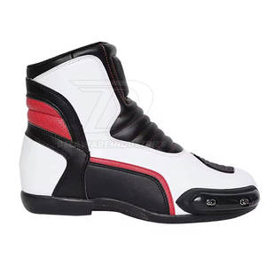 Chaussures de moto tendance pour hommes, bottes de motard protectrices, chaussures de moto décontractées à la mode - Product Image 3