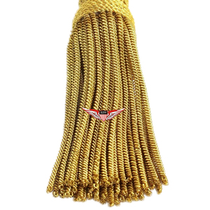 Borlas Metálicas Plateadas con Bolitas para Decoración de Vestimentas de Iglesia, Flecos de Oro Francés al por Mayor, Marca KEW para Bodas - Product Image 4