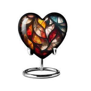 <b>Large</b> Capacity Aluminum Metal <b>Urn</b> for Adult Ashes Handcrafted Decorative Funeral <b>Urn</b> for Home Memorial Display from India - Product Image 1