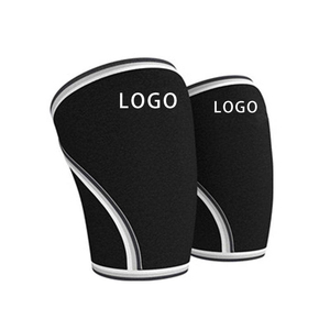 Rodilleras de compresión transpirables de neopreno de 7 mm para levantamiento de pesas y powerlifting, personalizadas al por mayor - Product Image 6