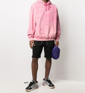 Sweat à capuche délavé à l'acide pour homme, en coton épais, coupe décontractée, style streetwear, fabricant - Product Image 2