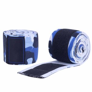 High Quality Elastic <b>Knee</b> Wraps For Weight Training Gym Workout Squat Support Compression Fitness <b>Exercise</b> Equipment - Product Image 6