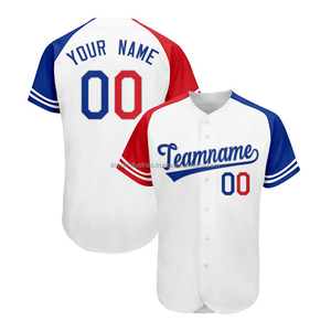 Camiseta de Béisbol de Poliéster Transpirable de Secado Rápido con Cuello en V, con Nombre Personalizado, Número y Nombre del Equipo Bordados para Hombres Adultos - Product Image 2
