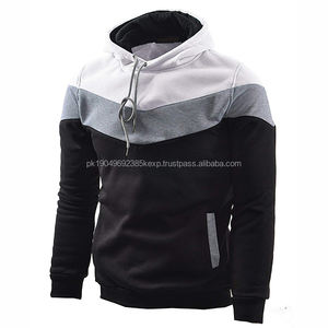 Sweat-shirts à capuche pour hommes de haute qualité, MOQ faible, 100% coton, confortables, nouveau design, en vente - Product Image 2