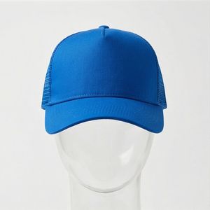 Gorra Azul Rey Lisa, Gorras de Béisbol de Uso Casual, Estilo Moderno y Popular, Moda Diaria, Unisex, Elegante, Ajuste Flexible, Algodón - Product Image 1