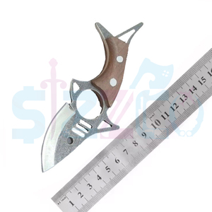 Handmade Carbon Steel <b>Fish</b> Shaped Skinner <b>Knife</b> Powder Coated Hunting Camping <b>Knife</b> Custom OEM Gift for Birthday & Anniversaries - Product Image 3