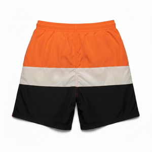 <b>Mens</b> Solid Color Swim Shorts Quick Dry Beach <b>Trunks</b> Elastic Waist Lightweight Breathable Pool Shorts With Pockets Summer Water - Product Image 4