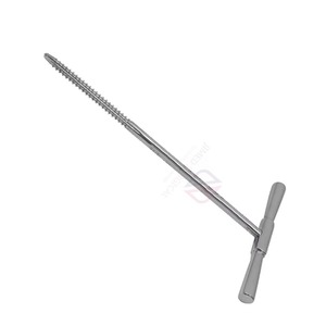 <b>Top</b> Selling 6-Inch Stainless Steel Veterinary Orthopedic Cannulated T-Handle Bone <b>Tap</b> Manual Screw <b>Tap</b> for Surgery Use - Product Image 2