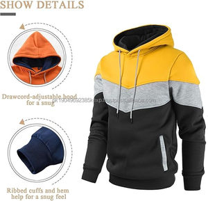 Sudadera con Capucha de Felpa 100% Algodón para Hombre, Estilo Casual y Holgado para Hombre - Product Image 4