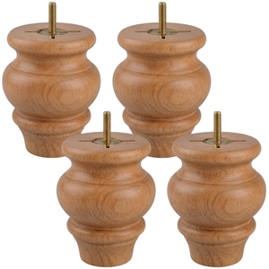 Decorative Hardwood <b>Sofa</b> Legs Premium Solid Wood Furniture <b>Support</b> Legs for Modern Interior Design and Hotel Projects - Product Image 1