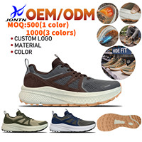 Chaussures de sport anatomiques tout-terrain pour marathon à bout extra large 4E, marque privée, vente en gros, fabricant