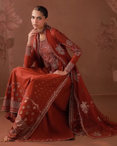 WS International 630 Salwar Kameez aux couleurs éclatantes pour femmes, en viscose, séchage rapide, protection solaire, toutes saisons, pour les fêtes - Product Image 3