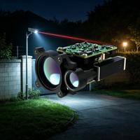 Télémètre laser 8000m 1535±5 nm pour la construction, la détection de véhicules et de personnes (20~10000m), module de mesure laser pour drone FPV