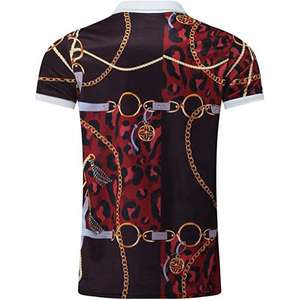 เสื้อโปโลกอล์ฟผู้ชายพิมพ์ลายดิจิตอลปักลายตามสั่ง พิมพ์ลายแบบ Sublimation ทั้งตัว แห้งเร็ว สปอร์ต รุ่นใหม่ล่าสุด - Product Image 3