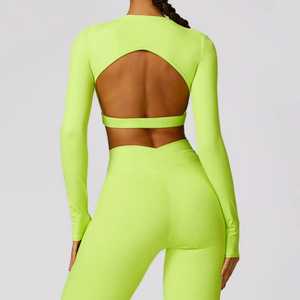 Nuevo Conjunto de Yoga para Mujer, Colores Brillantes de Helado, Último Estilo, Diseña Tu Propio Conjunto de Yoga - Product Image 2