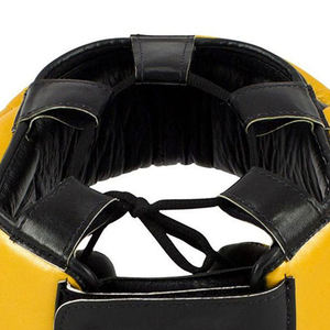 Protector de Cabeza de Boxeo Personalizado al por Mayor, con Doble Visera y Doble Anillo, Material de Cuero Duradero e Impermeable - Product Image 6