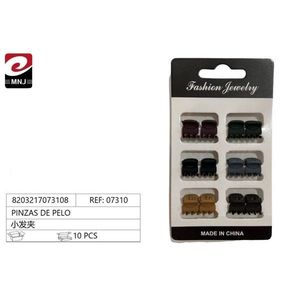 Fermagli per capelli alla moda, 10 pezzi, colori misti, prodotti in Cina - Product Image 1