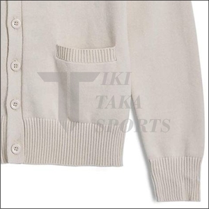 Cardigan Tiki Taka Sports d'hiver de haute qualité, anti-boulochage, respirant, séchage rapide, motif uni, col rabattu, avec poches, ODM - Product Image 5