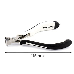 คีมตัดลวดสแตนเลสแบบกึ่งตัดเรียบ ขนาด 115 มม. ราคาโรงงาน สำหรับงานทำเครื่องประดับมืออาชีพ ทนทาน - Product Image 4