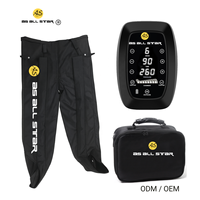 Masseur pour les pieds et les jambes, bottes à compression d'air à 6 chambres pour la récupération sportive et la relaxation musculaire AS ALL STAR