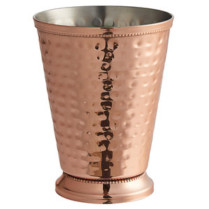 Vaso de acero inoxidable negro mate martillado para Mint Julep, vaso de cóctel, taza de bar premium, vaso de cerveza metálico, cubitera de lujo - Product Image 3